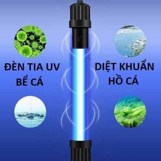 đèn uv diệt tao diệt khuẩn hồ cá koi