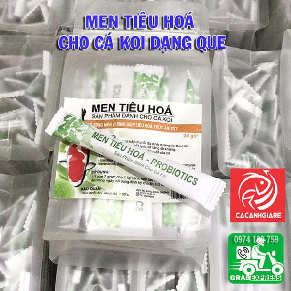 Men tiêu hoá cá koi