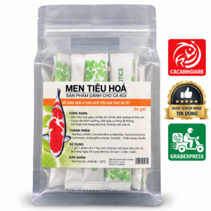 men tiêu hóa dành cho cá koi
