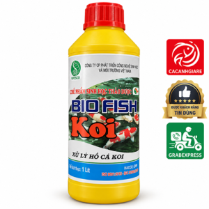 vi sinh hồ cá koi bio fish