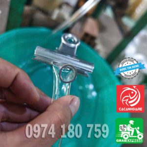 Ống mềm phi 8mm nối máy sủi