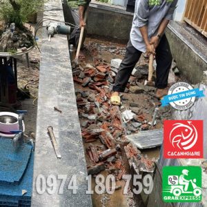 xây dựng, cải tạo hồ cá koi