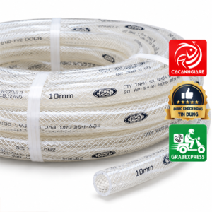 ống lưới phi 10 mm dùng máy thổi khí